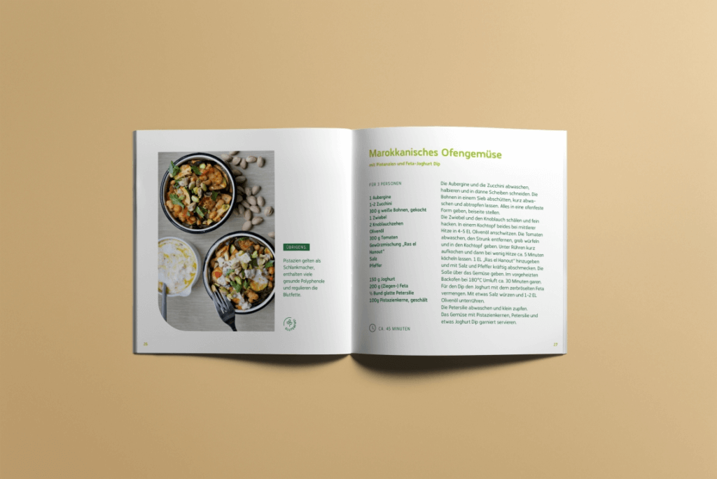 Marokkanisches Ofengemüse Rezept- aus den Kochbuch Aufgetischt