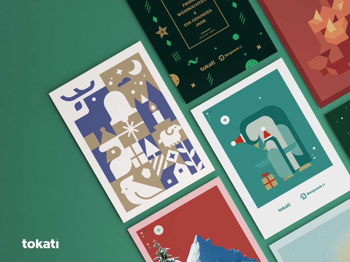 Weihnachtskarten tokati