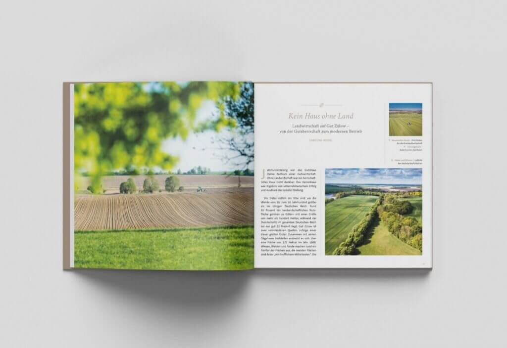 Innenseiten Gut. Land. Leben Buch