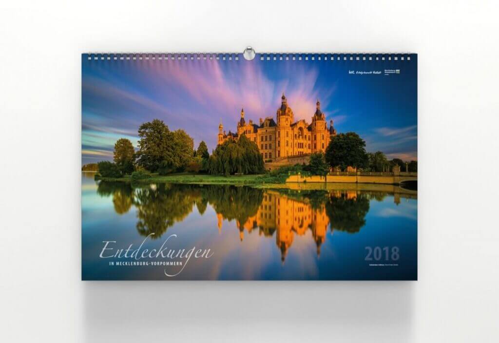 Wandkalender mit dem Thema „Entdeckungen“ in Mecklenburg-Vorpommen
