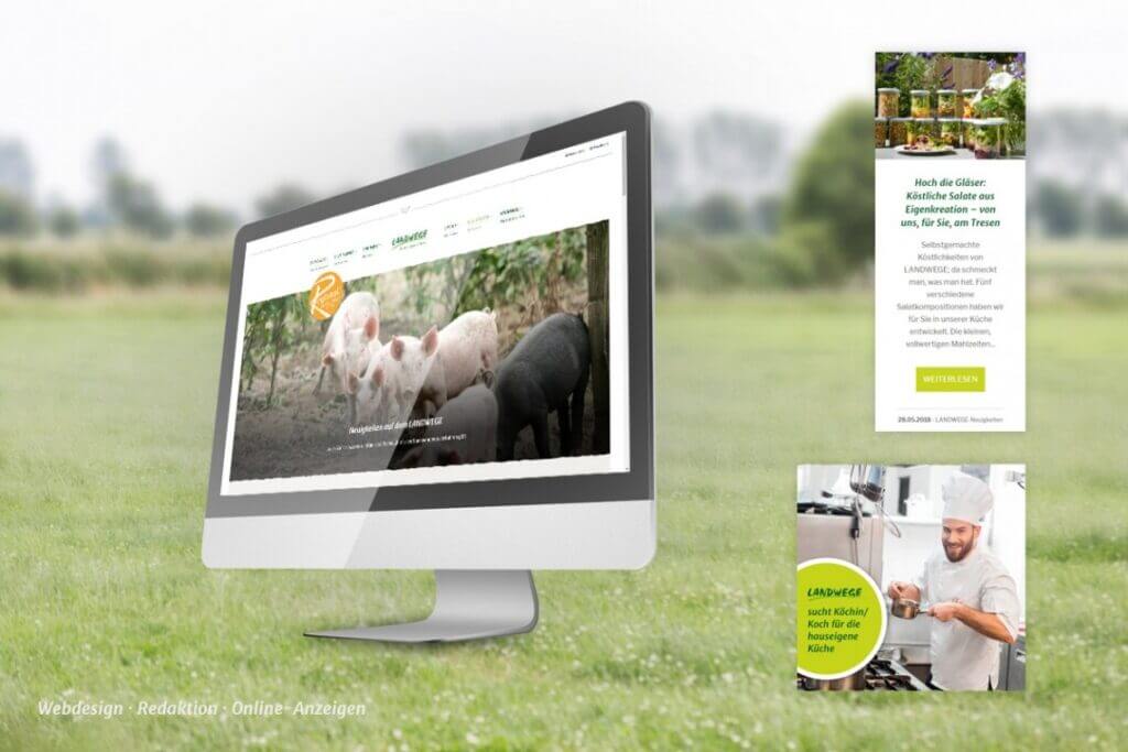 Neue Webseite für EVG LANDWEGE eG