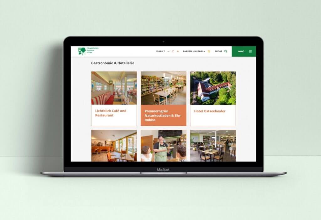 Klare Trennungen in den Kategorien