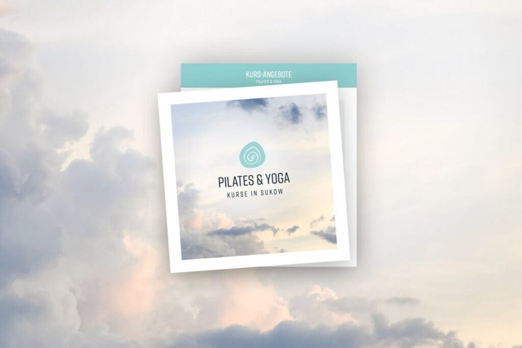 Ein Logo für Pilates& Yoga Kurse in Sukow